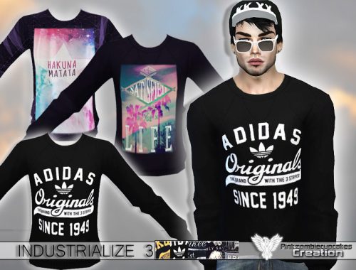 Industrialize 3 Pack Sweatshirts