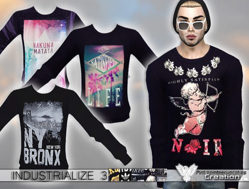 Industrialize 3 Pack Sweatshirts