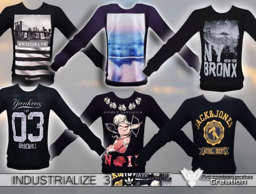 Industrialize 3 Pack Sweatshirts