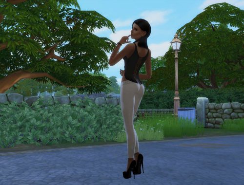 For Pose use only - High heels pumps - 7.6 inches (matt)