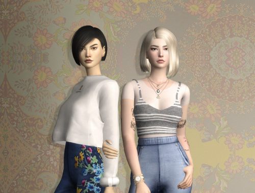 Azure Cropped Jeans