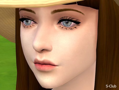 S CLUB sims4 eyelash 0.5