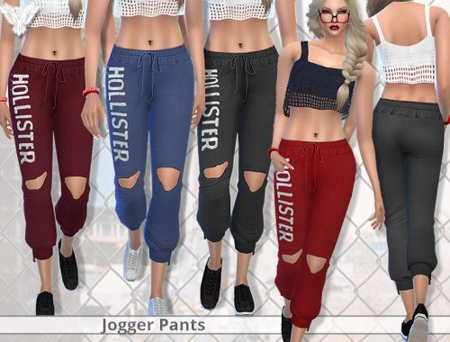 PZC_Realistic Jogger Pants