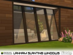 Lanham Slanting Windows - The Sims 4 Catalog