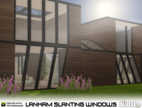 Lanham Slanting Windows