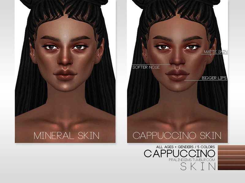 Ps Cappuccino Skin The Sims 4 Catalog