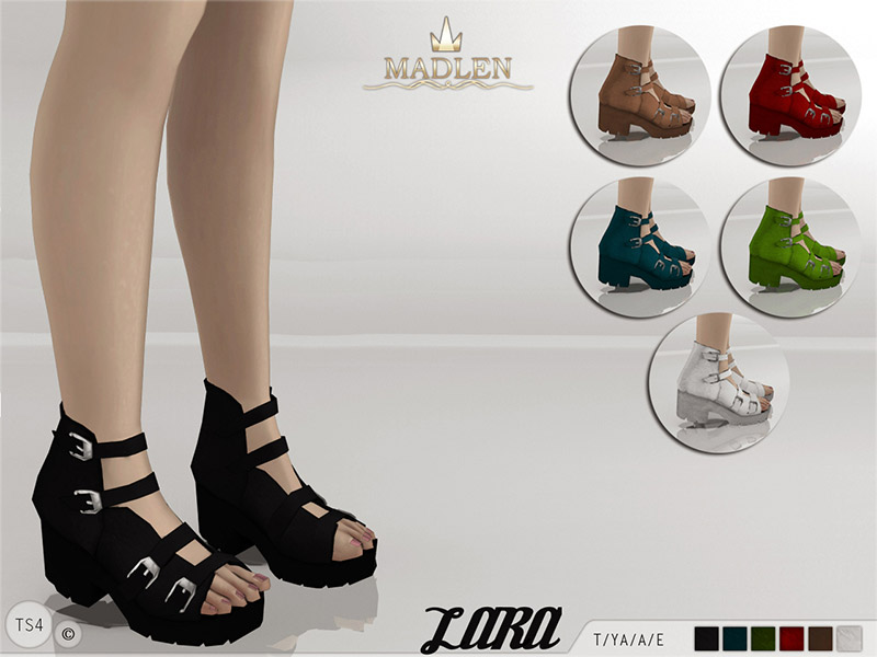 Madlen Lara Sandals - The Sims 4 Catalog