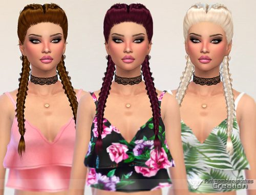 PZC Hair Retexture Maargareth Parallel(Mesh Required)