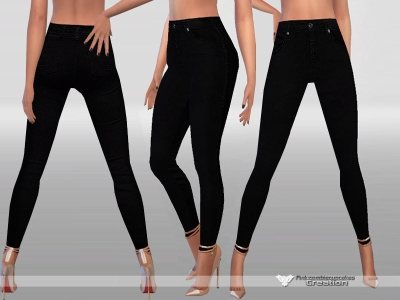 Skinny Black Jeans - The Sims 4 Catalog