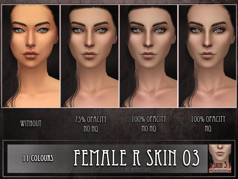 R skin 3 - FEMALE - The Sims 4 Catalog