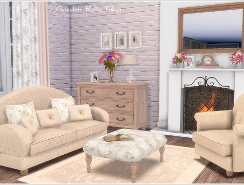 Garden Rose livingroom