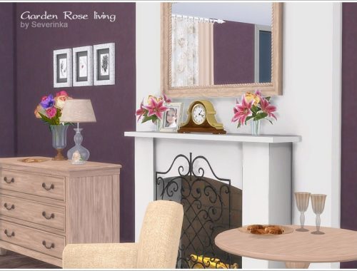 Garden Rose livingroom