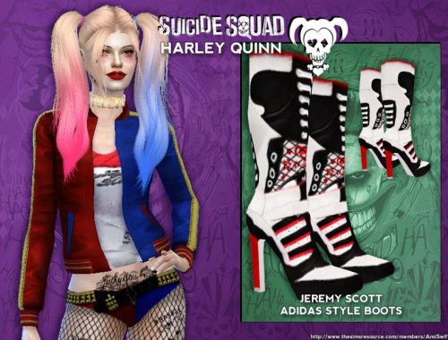 Suicide Squads Harley Quinn Set - mesh needed