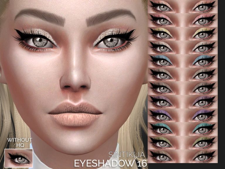 Sintiklia - Eyeshadow 16 - The Sims 4 Catalog