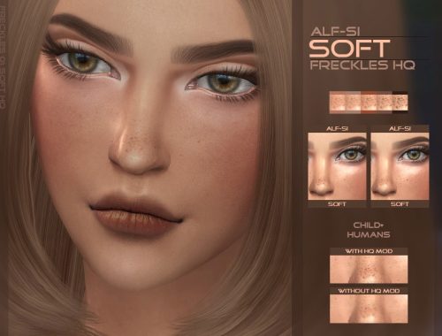 Soft - Face Freckles HQ