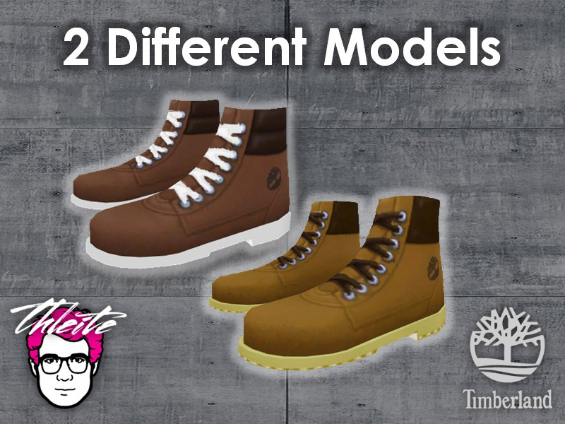 Timberland Boot - The Sims 4 Catalog