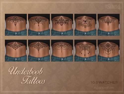 Trillyke - Underboob Tattoos