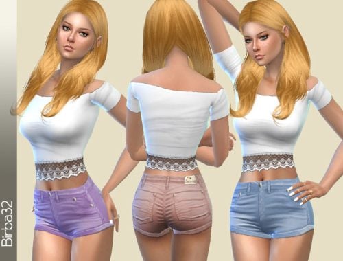 Skinny Summer Shorts