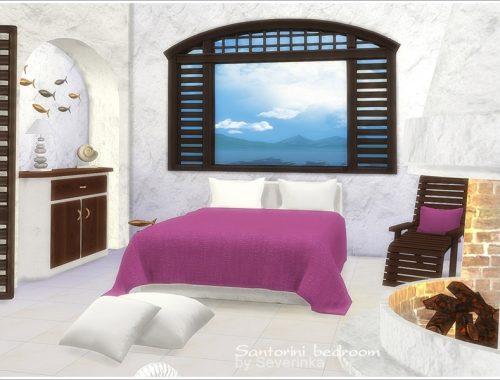 Santorini bedroom