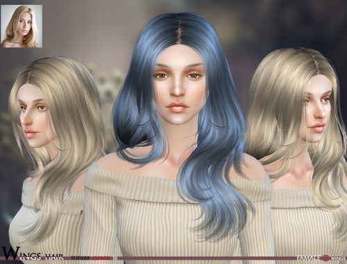 WINGS HAIR SIMS4 TOF1015 F