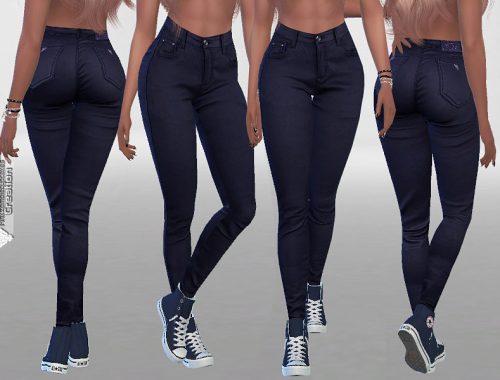 Chocolate Denim Jeans