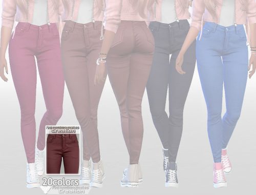 Chocolate Denim Jeans