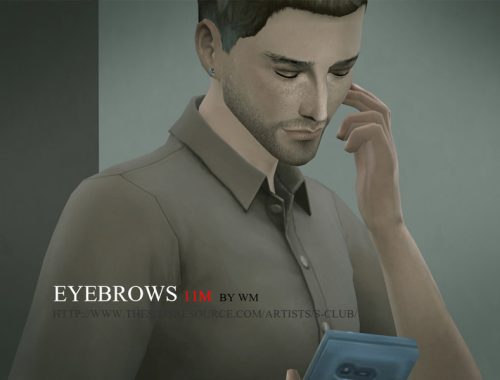 S-Club WM thesims4 Eyebrows11 M