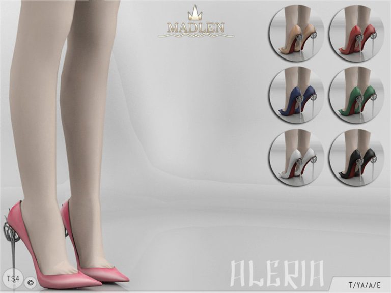 Madlen Aleria Shoes - The Sims 4 Catalog