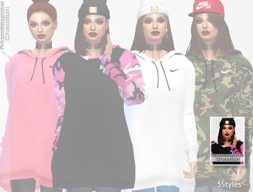Oversized Hoodie Collection (mesh required)