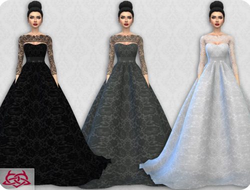Wedding Dress 7 RECOLOR 4 (Needs mesh)