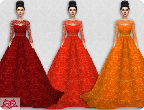 Wedding Dress 7 RECOLOR 4 (Needs mesh)