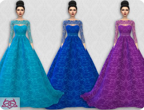 Wedding Dress 7 RECOLOR 4 (Needs mesh)