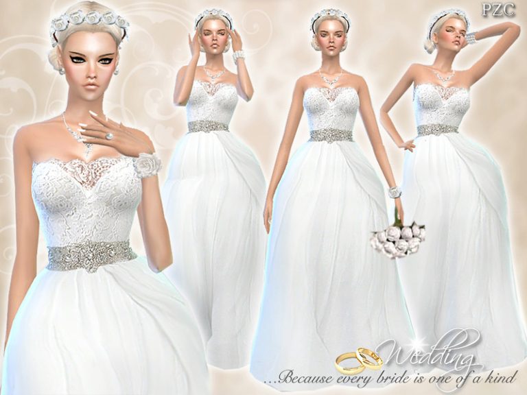 Wedding Dress Endless Elegance - The Sims 4 Catalog