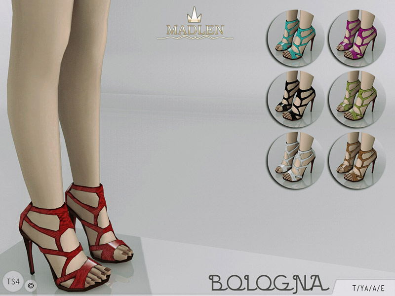 Madlen Bologna Shoes - The Sims 4 Catalog