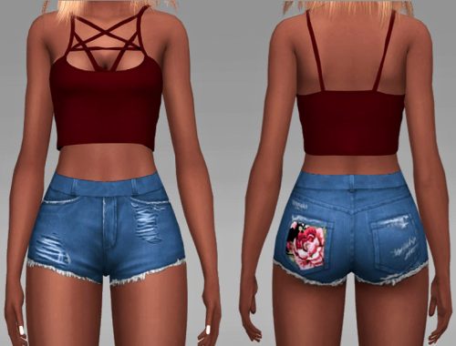 S4 Coachella Shorts