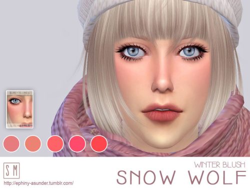 [ Snow Wolf ] - Winter Blush