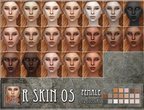 R skin 5 - FEMALE