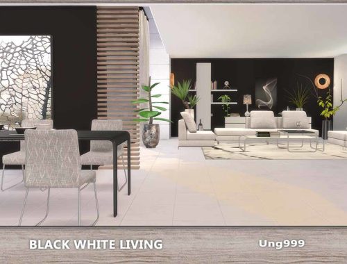 Black White Living