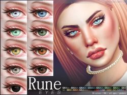 Rune Eyes N90 - The Sims 4 Catalog