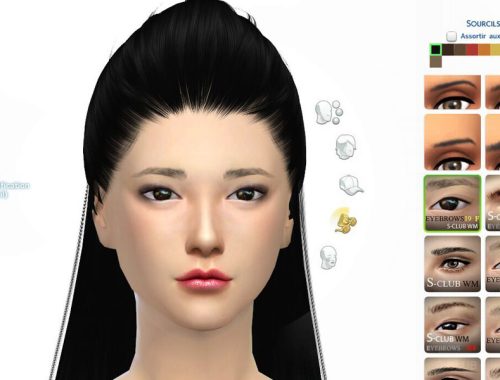S-Club WM thesims4 Eyebrows19 F