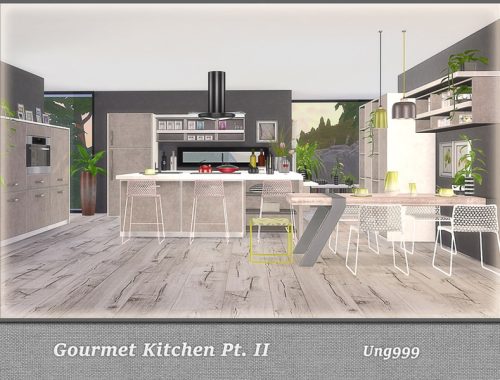 Gourmet Kitchen Pt. II