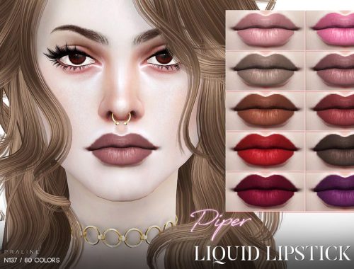 Piper Liquid Lipstick N137