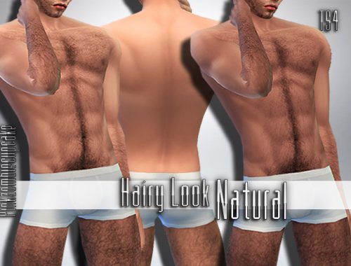 Natural Hairy Look