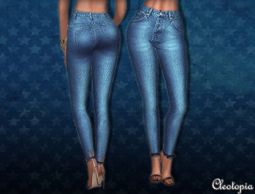 Set55- 80s wash High waisted jeans