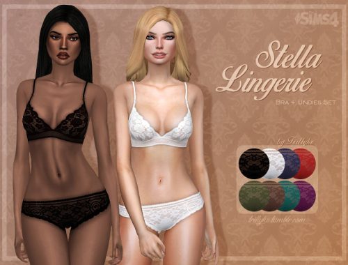 Lingerie Downloads - The Sims 4