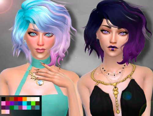 Retexture Hair LeahLillith Titanium.Need Mesh