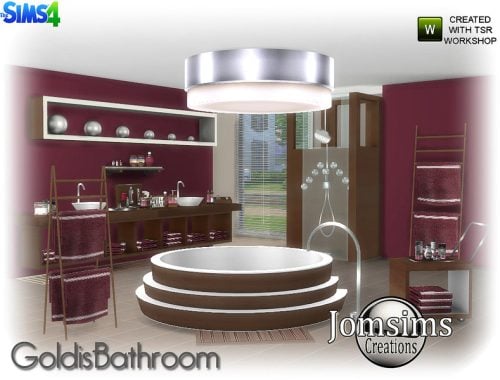 Goldis bathroom