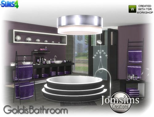 Goldis bathroom