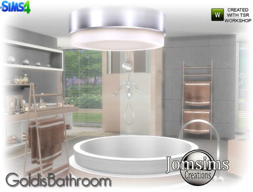 Goldis bathroom