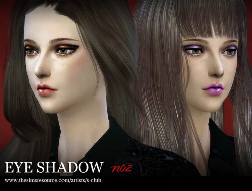 S-Club LL thesims4 Eye shadow02
